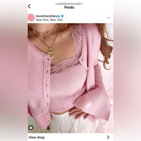 LoveShackFanty Lush Pink Tank Top - Picture 2 of 4